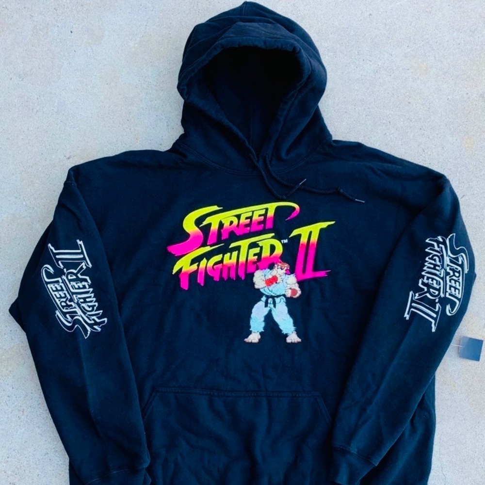 Street fighter hoodie